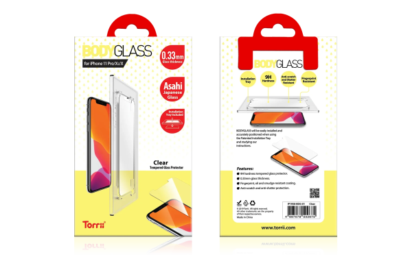 Torrii Bodyglass For iPhone 11 Pro - Clear - Tashqila