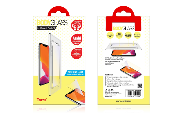 Torrii Bodyglass For iPhone 11 Pro - Anti Blue Light - Tashqila