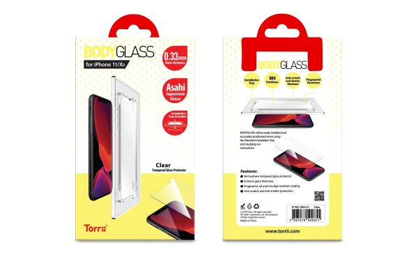 Torrii Bodyglass For iPhone 11 - Clear - Tashqila