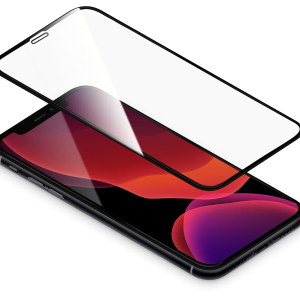 Torrii Bodyglass Full Coverage Curved For iPhone 11 - Black - Tashqila