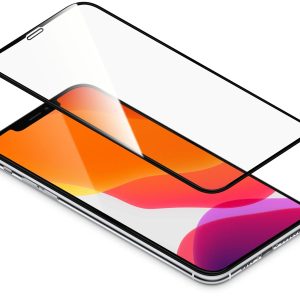 Torrii Bodyglass Full Coverage Curved For iPhone 11 Pro Max - Black - Tashqila
