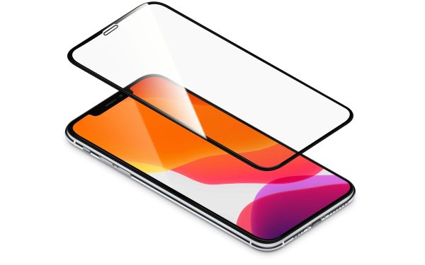 Torrii Bodyglass Full Coverage Curved For iPhone 11 Pro Max - Black - Tashqila