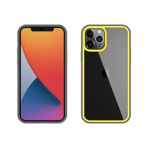 Torrii Torero Case For iPhone 12 Pro Max - Gray/Yellow - Tashqila