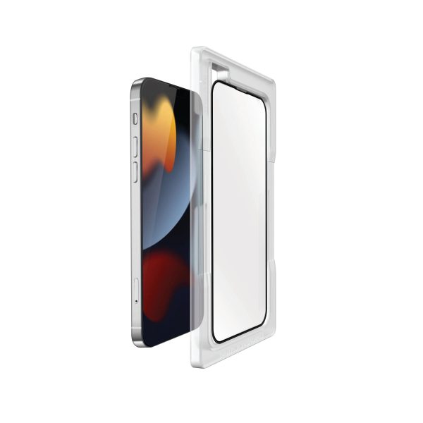 Torrii Bodyglass Screen Protector For iPhone 13/13 Pro Anti-Bacterial Coating - Full Coverage - Black - Tashqila