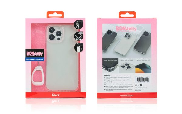 Torrii Bonjelly Case For iPhone 13 Pro Max - Clear - Tashqila