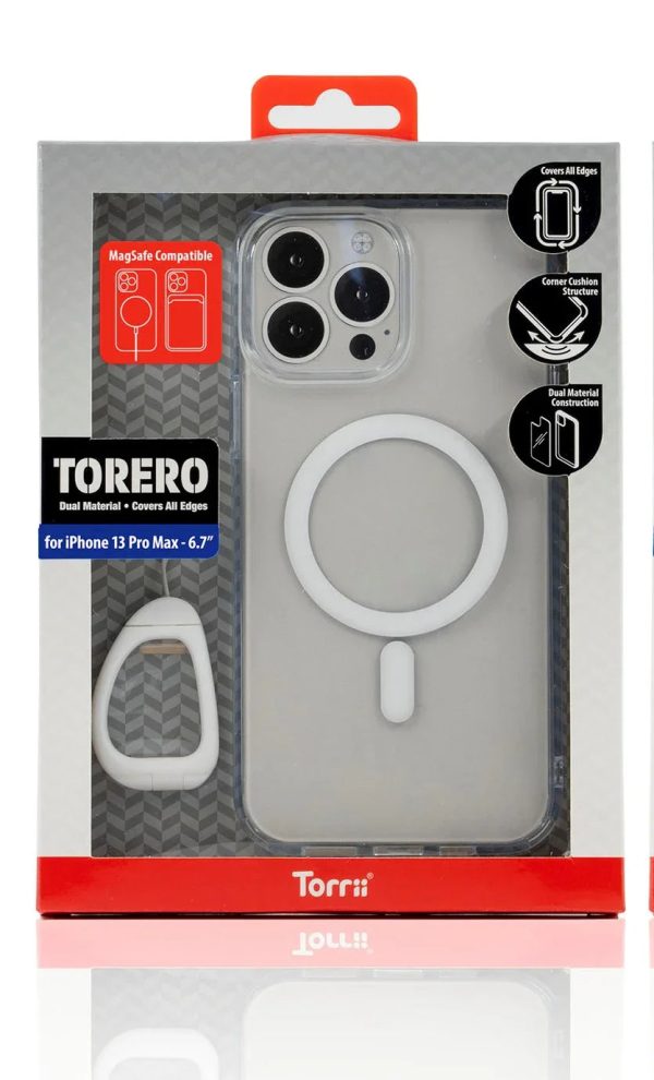 Torrii Torero Magsafe Case For iPhone 13 Pro Max - Clear - Tashqila