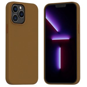 Araree Pellis Pu Leather Case For iPhone 13 Pro - Brown - Tashqila