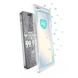 Torrii Bodyglass Screen Protector Anti-Bacterial Coating For iPhone 14 Pro – Anti Blue Light Clear - Tashqila