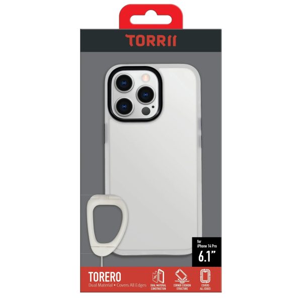 Torrii Torero Case Anti-Bacterial Coating For iPhone 14 Pro - Clear - Tashqila