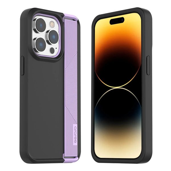 Araree Boat Series Cover With Grip For iPhone 14 Pro Max - Light Purple - Tashqila