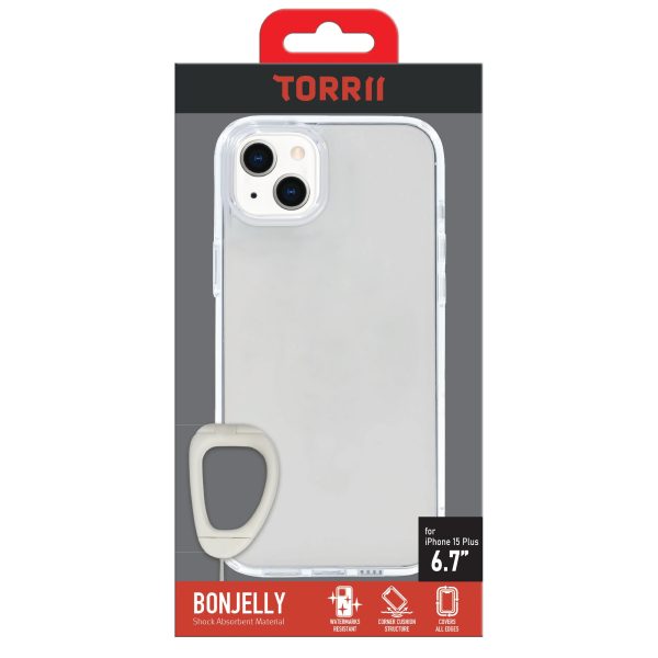 Torrii Bonjelly iPhone 15 Plus / 14 Plus Cover - Clear - Tashqila