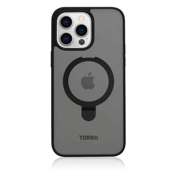 iPhone 15 Pro Max Torrii Torero Stand Case+Magsafe Compatible - Black