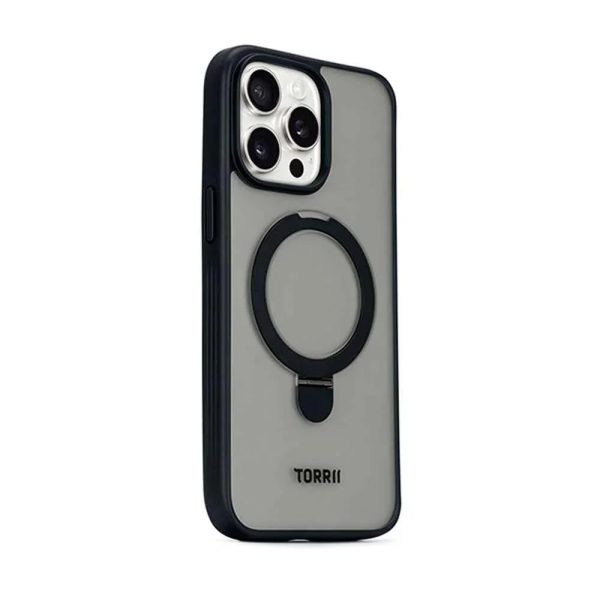 iPhone 15 Pro Max Torrii Torero Stand Case+Magsafe Compatible - Black