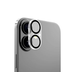iPhone 16 / 16 Plus Araree C-Sub Full Camera Lens Protector Glass - Clear - Tashqila
