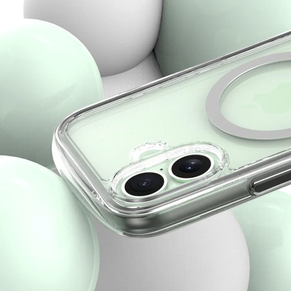 iPhone 16 Araree Duple Air Magsafe Cover - Light Gray - Tashqila