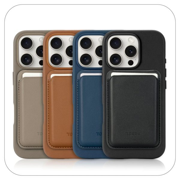 iPhone 16 Pro Torrii Koala MagSafe Case + Wallet Stand - Black - Tashqila