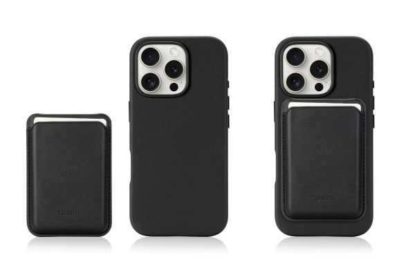 iPhone 16 Pro Torrii Koala MagSafe Case + Wallet Stand - Black - Tashqila