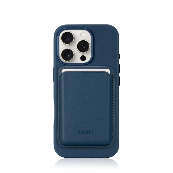 iPhone 16 Pro Torrii Koala MagSafe Case + Wallet Stand - Navy - Tashqila