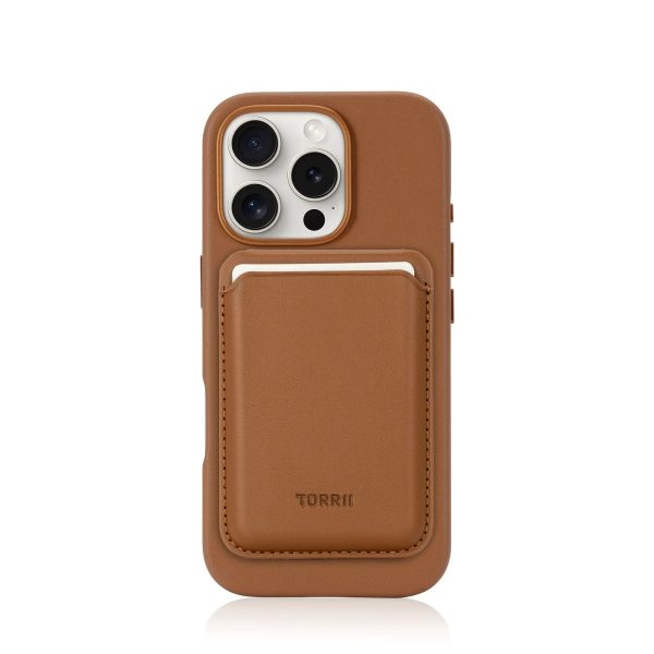 iPhone 16 Pro Torrii Koala MagSafe Case + Wallet Stand - Brown - Tashqila