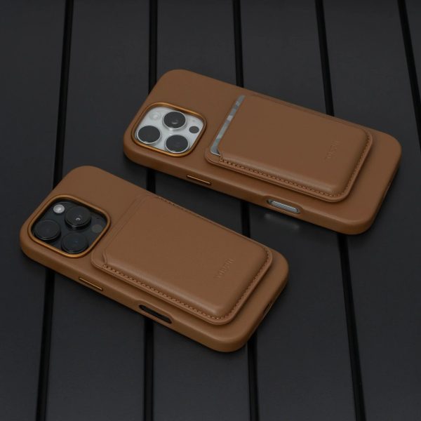 iPhone 16 Pro Torrii Koala MagSafe Case + Wallet Stand - Brown - Tashqila