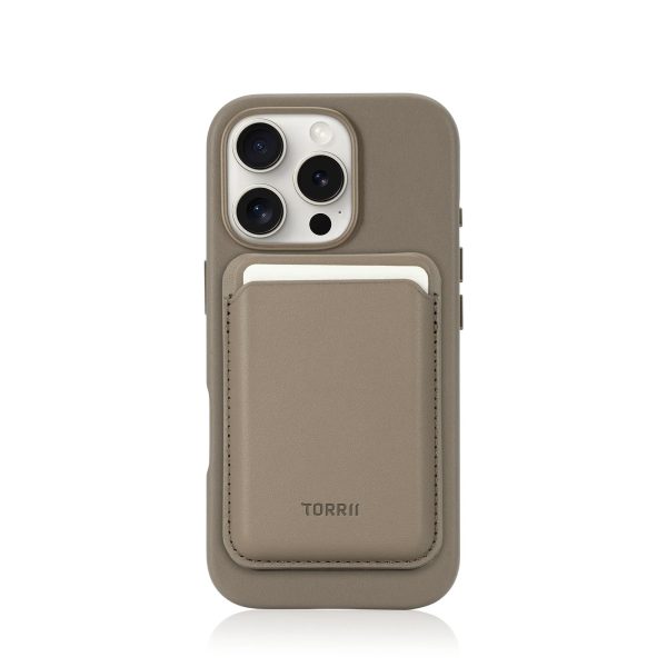 iPhone 16 Pro Torrii Koala MagSafe Case + Wallet Stand - Slate Gray - Tashqila