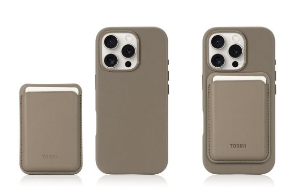 iPhone 16 Pro Torrii Koala MagSafe Case + Wallet Stand - Slate Gray - Tashqila