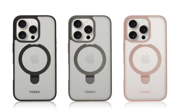 iPhone 16 Pro Torrii Torero Stand Magsafe Cover - Pink - Tashqila
