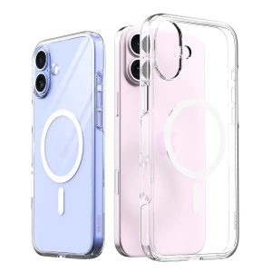 iPhone 16 Plus Araree Duple Magsafe Cover - Clear - Tashqila