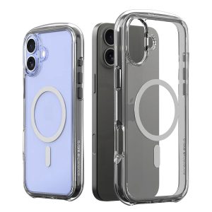 iPhone 16 Plus Araree Duple Air Magsafe Cover - Light Gray - Tashqila