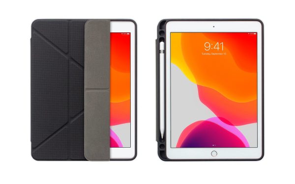 Torrii Torero Case With Pencil Slot For Apple iPad 10.2 (2019) - Black - Tashqila