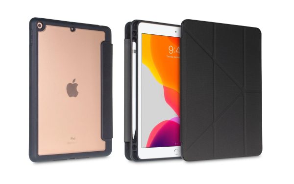 Torrii Torero Case With Pencil Slot For Apple iPad 10.2 (2019) - Black - Tashqila