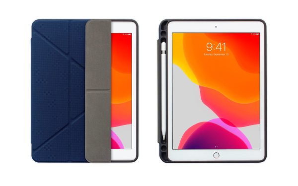 Torrii Torero Case With Pencil Slot For Apple iPad 10.2 (2019) - Dark Blue - Tashqila