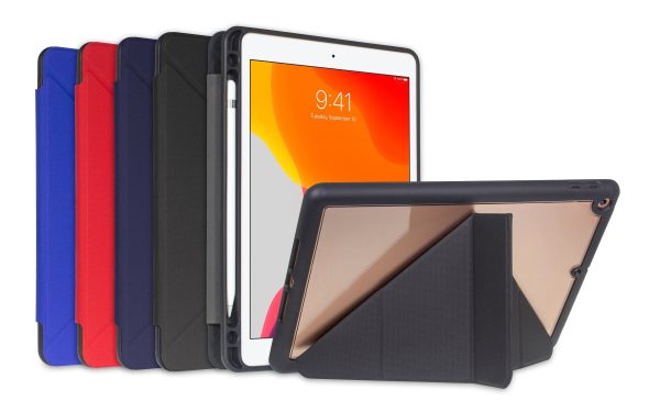 Torrii Torero Case With Pencil Slot For Apple iPad 10.2 (2019) - Red - Tashqila