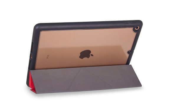 Torrii Torero Case With Pencil Slot For Apple iPad 10.2 (2019) - Red - Tashqila