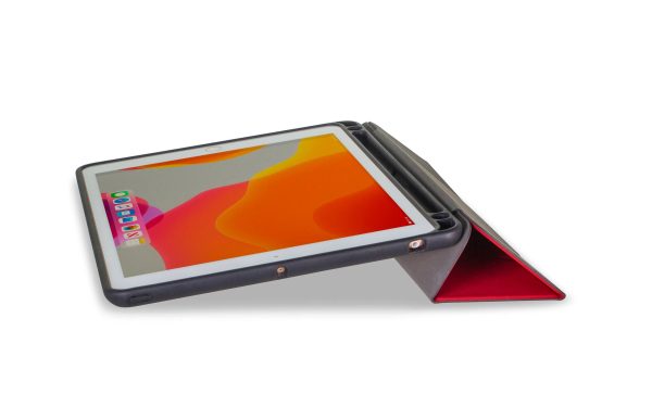 Torrii Torero Case With Pencil Slot For Apple iPad 10.2 (2019) - Red - Tashqila