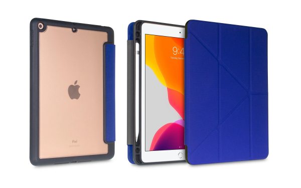 Torrii Torero Case With Pencil Slot For Apple iPad 10.2 (2019) - Blue - Tashqila