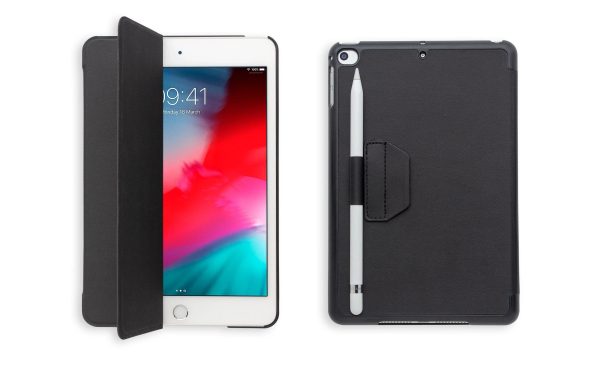Torrii Torrio Wallet For iPad Mini 5 2019 With Apple Pencil Holder - Black - Tashqila