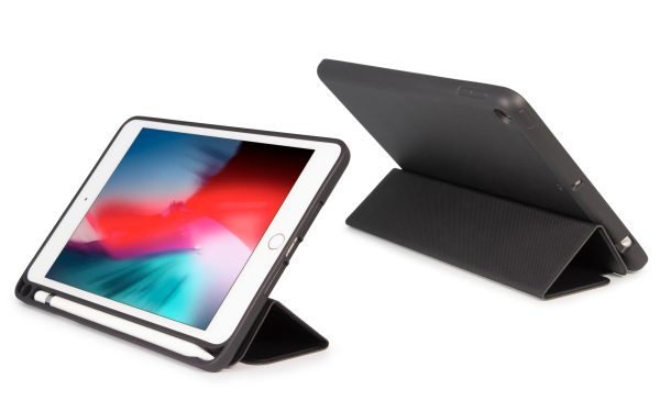 Torrii Torrio Plus Wallet For iPad Mini 5 2019 With Apple Pencil Slot - Black - Tashqila