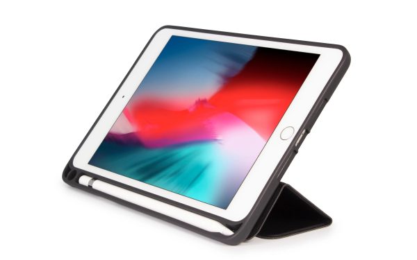 Torrii Torrio Plus Wallet For iPad Mini 5 2019 With Apple Pencil Slot - Black - Tashqila