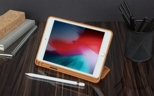 Torrii Torrio Plus Wallet For iPad Mini 5 2019 With Apple Pencil Slot - Brown - Tashqila