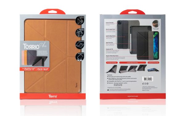 Torrii Torrio Plus For iPad Pro 11 (2021/2020/2018) & iPad Air 4 (2020) 10.9 - Brown - Tashqila