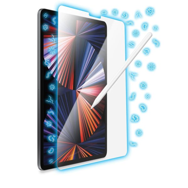Torrii Bodyglass Anti-Bacterial Screen Protector For iPad Pro 12.9 (2021/2020/2018) - Clear - Tashqila