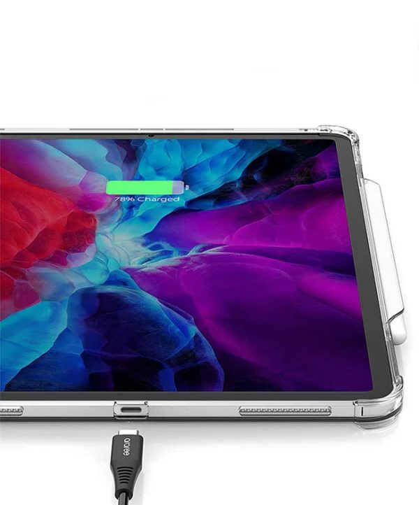 Araree Flexield Sp Case With Pencil Holder For Apple iPad Pro 12.9 (2021) - Clear - Tashqila