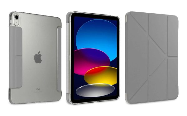 Torrii Torero iPad 11 (A16) & iPad 10.9 (10th Gen) Wallet Case - Gray
