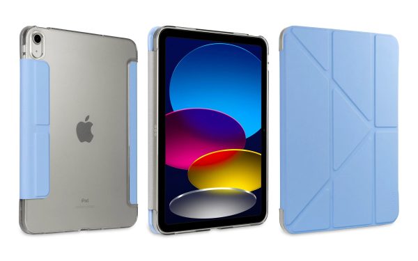 Torrii Torero iPad 11 (A16) & iPad 10.9 (10th Gen) Wallet Case - Sky Blue - Tashqila