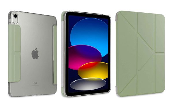 Torrii Torero iPad 11 (A16) & iPad 10.9 (10th Gen) Wallet Case - Light Green