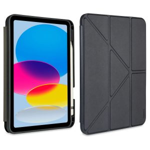 Torrii Torrio Plus iPad 11 (A16) & iPad 10.9 (10th Gen) Wallet Case - Black - Tashqila