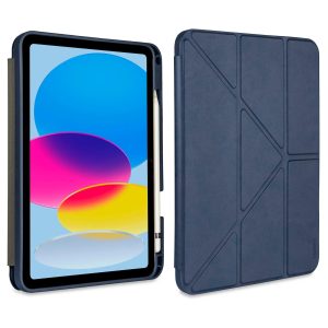 Torrii Torrio Plus iPad 11 (A16) & iPad 10.9 (10th Gen) Wallet Case - Navy - Tashqila