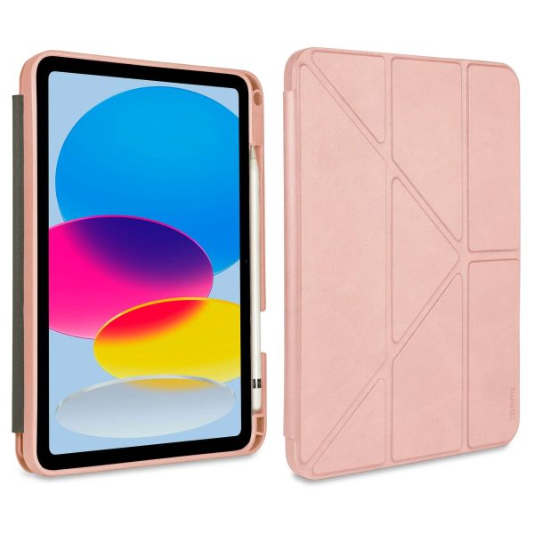 Torrii Torrio Plus iPad 11 (A16) & iPad 10.9 (10th Gen) Wallet Case - Pink - Tashqila