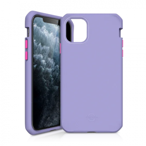 Itskins Supreme Solid iPhone 11 Pro Cover - Light Purple & Fushia - Tashqila